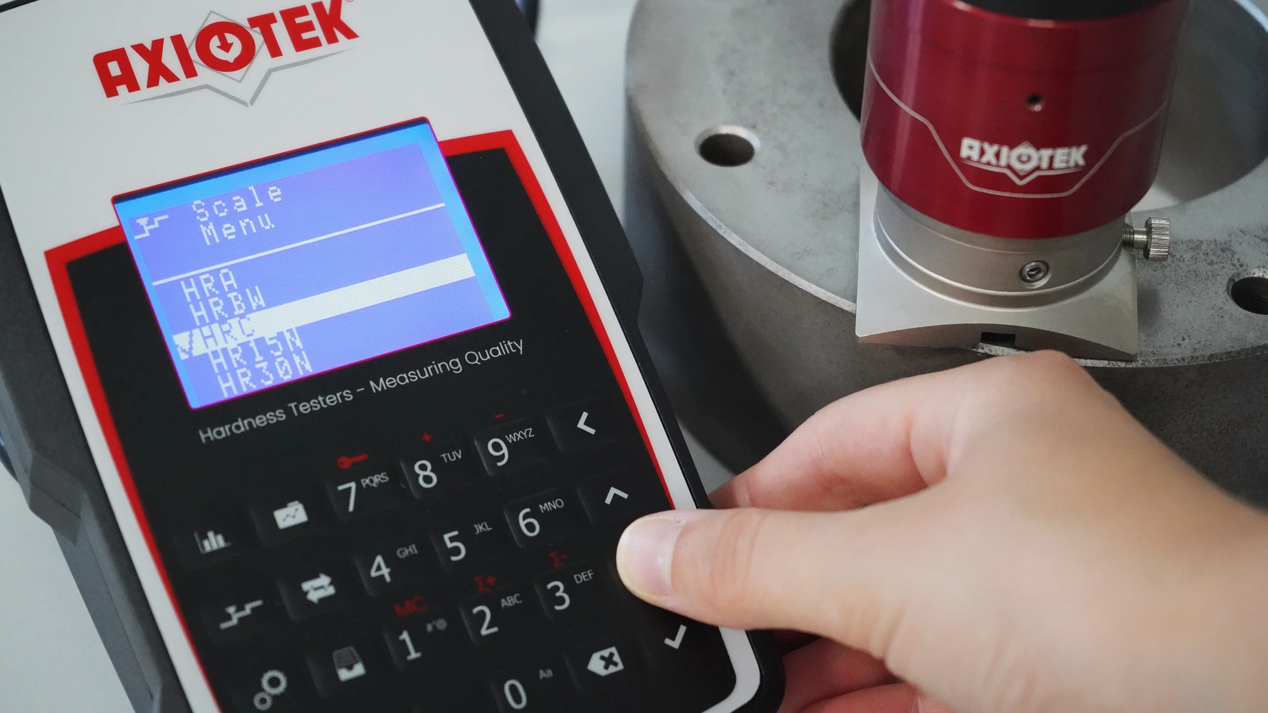 tkx light axiotek true portable rockwell hardness testing tkx light axiotek: true portable rockwell hardness testing